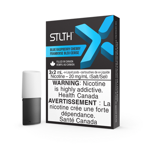 STLTH X Pod Pack - Blue Raspberry Cherry 3/PK