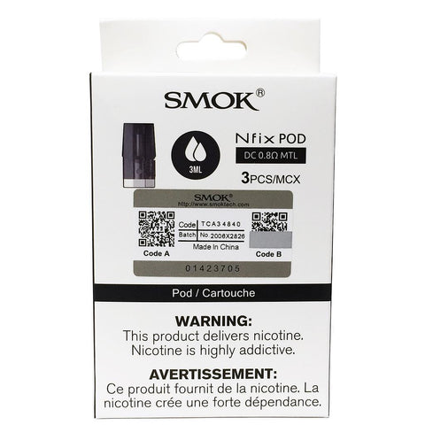 SMOK NFIX REPLACEMENT POD (3PK)