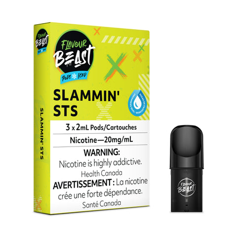 Flavour Beast Pod Pack - Slammin' STS Iced 3/PK