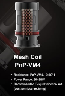 VOOPOO PnP Replacement Coils (5 pack) True North Vapor VOOPOO PnP Replacement Coils (5 pack) True North Vapor