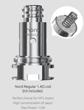Smok Nord Replacement Coils 5/PK